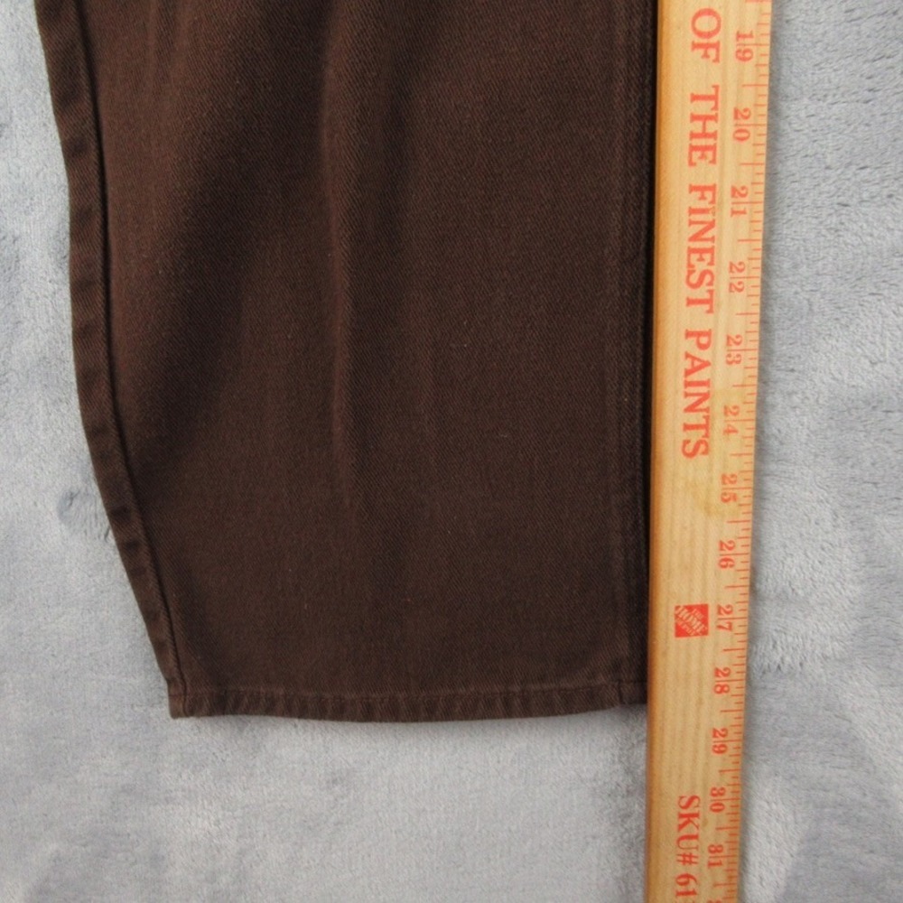 Empyre Relaxed Fit Brown Cotton Skate Pants Mens Size 34 Baggy Streetwear - Picture 5 of 11
